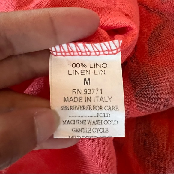 Kaktus Linen Harem Jumpsuit Size M - Picture 11 of 14